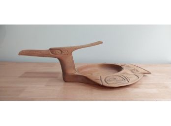 Brian Rose Kwakiutl Loon Bowl (P-205)