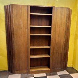 Deco Style Walnut Cabinet