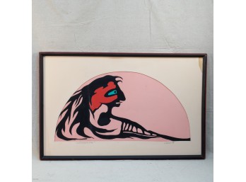R. Houle Native Canadian Painting