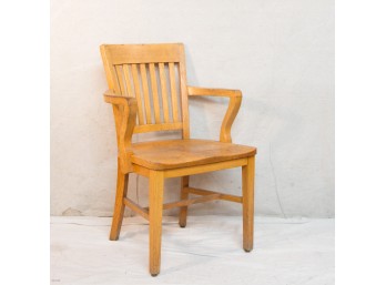 Oak Banker's Chair