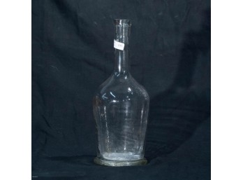 Blown Liquor Bottle