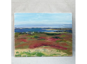 Allan Folger Seascape Painting, Oil On Canvas
