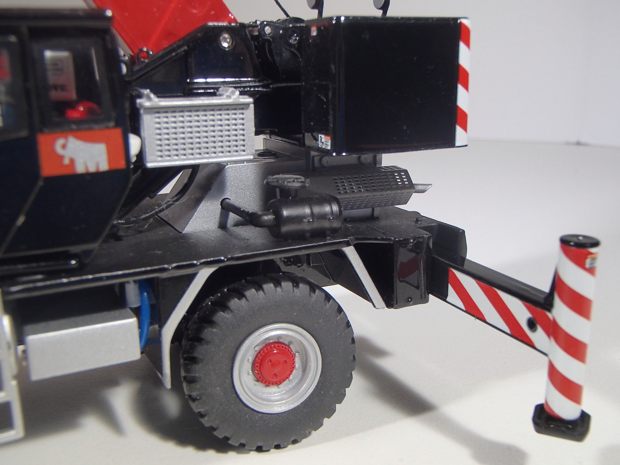 ミニカー 1/50 WSI Mammoet Grove RT540 WSI Models Mammoet Grove RT 540 Self Propelled Crane 1:50