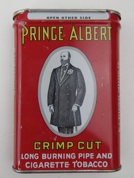Vintage Prince Albert Crimp Cut Tobacco Tin Please See Photos