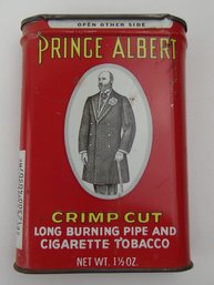 Prince Albert Crimp Cut Tobacco Tin