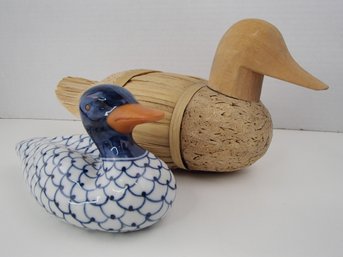 Vintage Hand Crafted Ducks