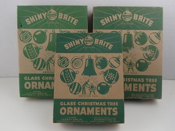 Vintage Shiny Brite Ornament Boxes