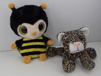 Bean Bag Freckles The Leopard And You Hoo And Friends Plush Bee