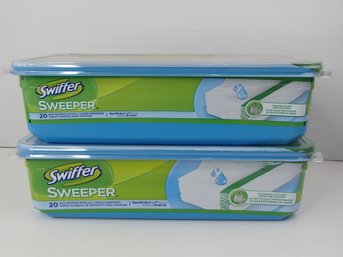 40 Swiffer Sweeper Wet Mop Refills Unopened