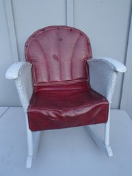 Child's Wicker Rocking Chair