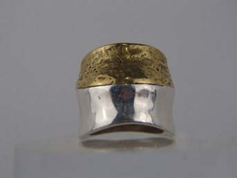 Sterling Silver Silpada Ring Signed TH Weight 9.3g  See Photos For Size