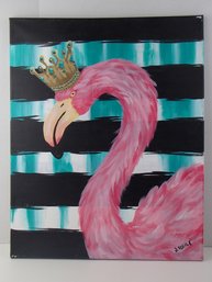 The Flamingo Queen Original Art