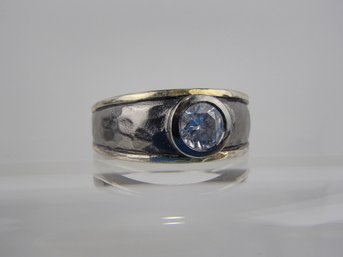 Silpada Sterling Silver Ring Signed TH Size 8.25 Weight 5.1g