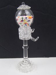 Art Glass Gumball Machine