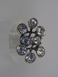 Sparkling Cocktail Stretch Ring Size 7 Weight 18.7g