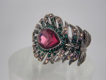 Peacock Stretch Ring Size 9 Weight 23.2g