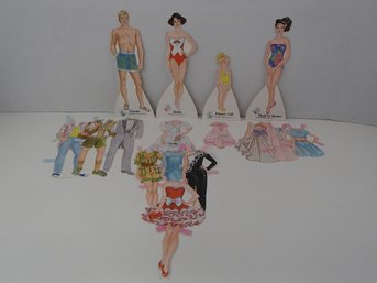 Vintage 1988 Bridal Party Paper Dolls By Western Publishing Company, Inc.