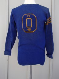 Antique Letter Sweater By Russell Sporting Goods Co Distributed By Rawlings