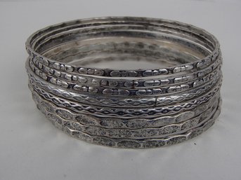 Set Of Metal Bangles