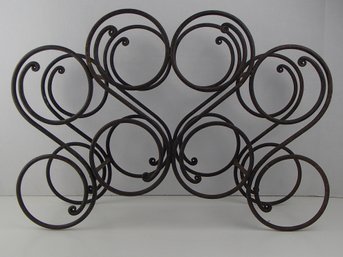 Fancy Hand Made Metal Wine Rack