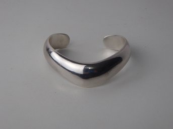 Sterling Silver Cuff Bracelet Weight 34.9g