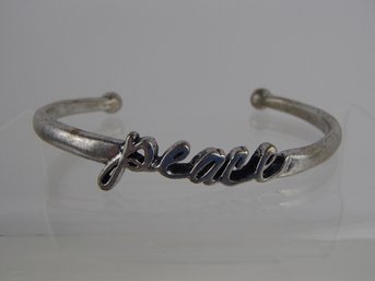 Peace Bracelet Cuff