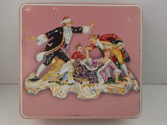 Vintage Huntley & Palmers Victorian Motif Biscuits Tin