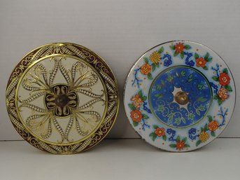 Vintage Round Daher And English Tins
