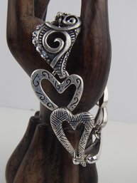 Heart Bracelet By Chico's With Magnetic Closure