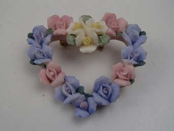 Flowered Brooch / Pin