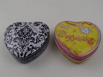 Two Brighton Heart Tins