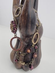 Fanciful Bracelet With Toggle Closure