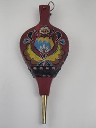 Outstanding Hand Painted Vintage Bellows Made In Japan