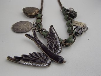 24' Inspirational Bird Necklace