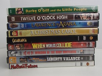 Classic DVD's Casablanca, Maltese Falcon, Invasion Of The Body Snatchers And More