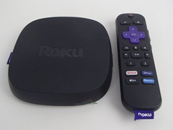 4K Ultra HD Roku With Remote And Various Cords
