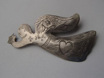 Engraved Angel Pin Weight 4.5g