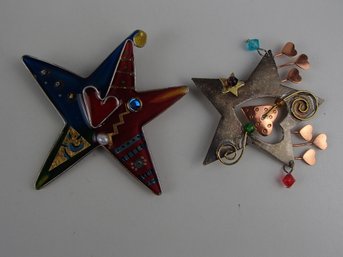 Acrylic And Metal Stars