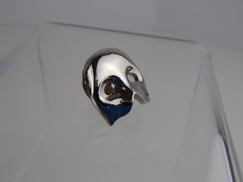 1986 Phantom Of The Opera Theater Mask Vintage Tie Tack Lapel Pin By RUG LTD