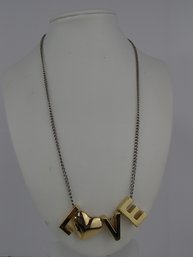 BCBGeneration Love Charm Necklace
