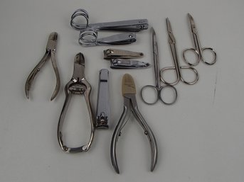Manicure Tools, Nail Clippers, Cuticle Nippers And Grooming Scissors