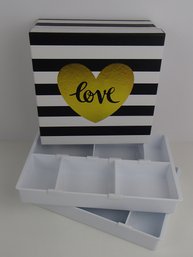 Compartmental Storage And A Love Storage Box