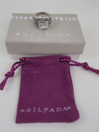 Silpada Sterling Silver Ring Size 7 Weight 7g Includes Box