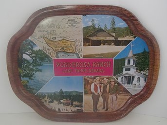 Ponderosa Ranch Bonanza Metal Serving Tray