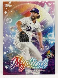2024 TOPPS MYSTICAL CLAYTON KERSHAW INSERT