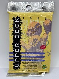 1993 UPPER DECK NFL FOOTBALL JUMBO PACK