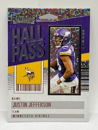 2023 PANINI CONTENDERS JUSTIN JEFFERSON HALL PASS