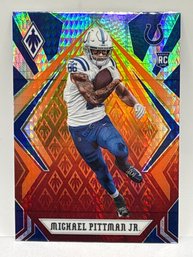 2020 PANINI PHOENIX MICHAEL PITTMAN JR FIRE BURST SP ROOKIE CARD