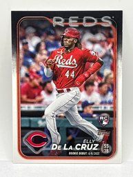 2024 TOPPS UPDATE SERIES ELLY DE LA CRUZ ROOKIE CARD