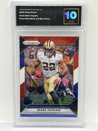2016 PANINI PRIZM MARK INGRAM RED/WHITE/BLUE DISCO PRIZM HOLO SP ADVANCED GRADING GEM MINT 10